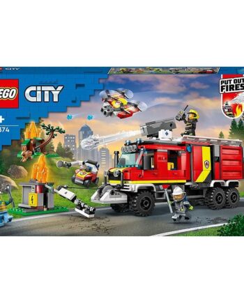 Legoâ  City Brandvæsnets Kommandovogn 60374 502 Dele
