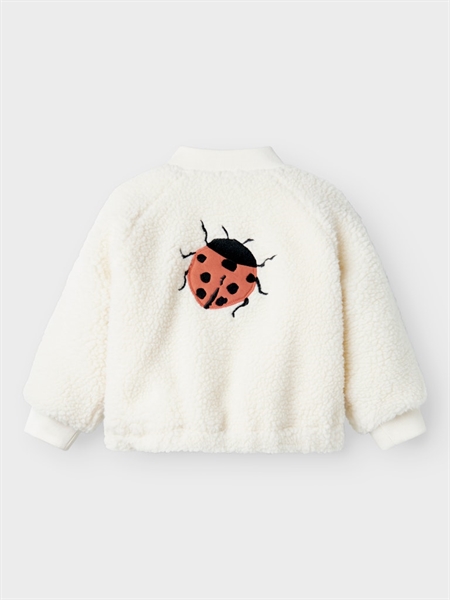 Lil Atelier Lajo Bomber Jakke Ladybug Coconut Milk