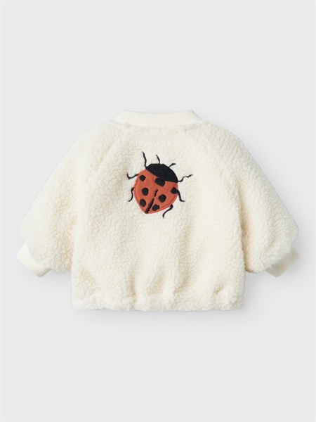 Lil Atelier Lajo Bomber Jakke Ladybug Coconut Milk