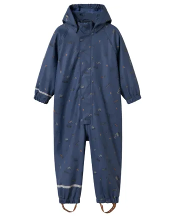 Name It Fleece Regn Dragt Dry10 Vintage Indigo