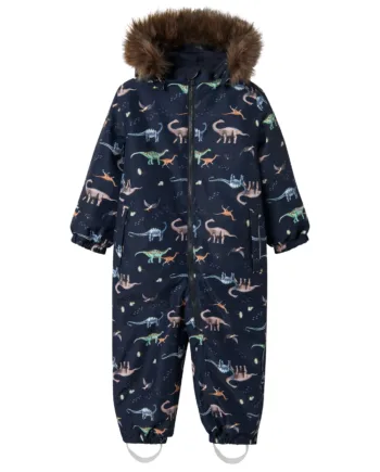Name It Flyverdragt Snow10 Dark Sapphire Dino Earth