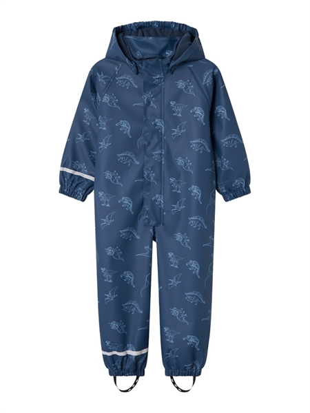 Name It Regndragt Dino Dark Denim