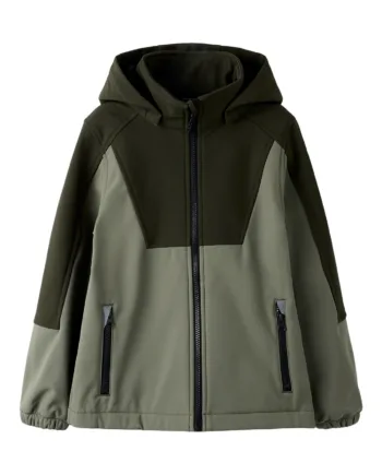 Name It Softshell Jakke Alfa08 Dusty Olive