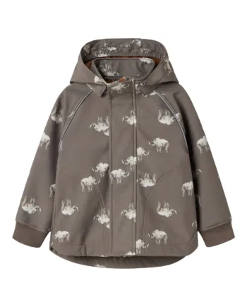 Name It Softshell Jakke Alfa Morel Rhino