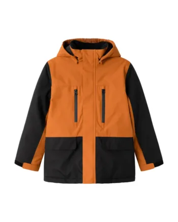 Name It Vinterjakke Snow10 Block Leather Brown