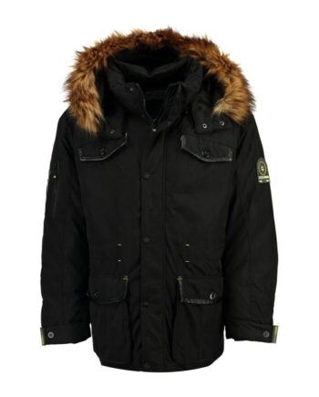 Geographical Norway Herre Jakke Akome Black