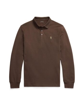 Lskccmslm4-long Sleeve-polo Shirt