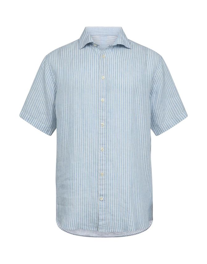 Linen Blend Shirt     Modern Fit